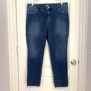 Chico's So Slimming Blue Jeans Sz 3.5/18